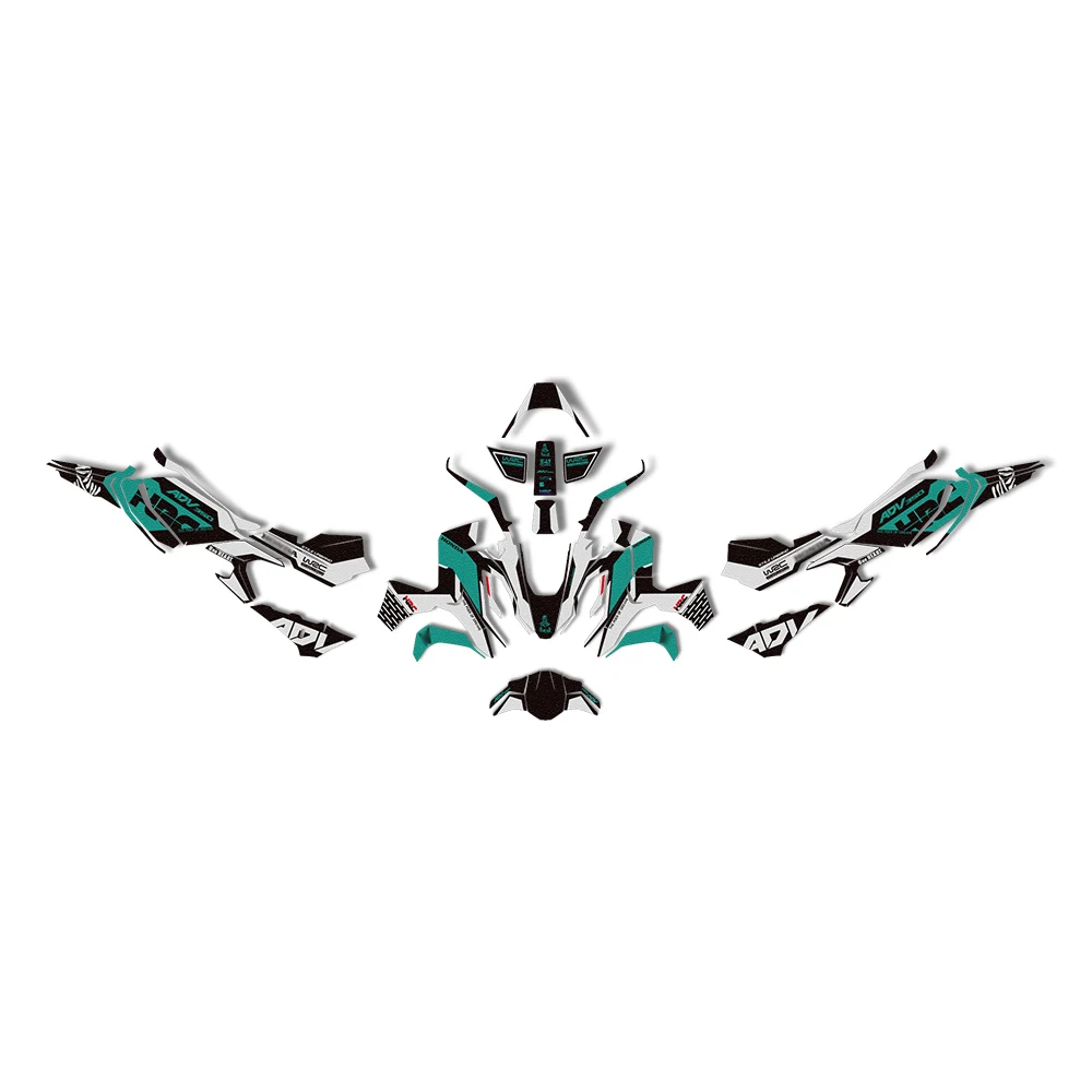 ADV350 2025 Accessories Motorcycle Fairing Protection Graphic Kit for ADV 350 350 ADV Decal Sticker Kit