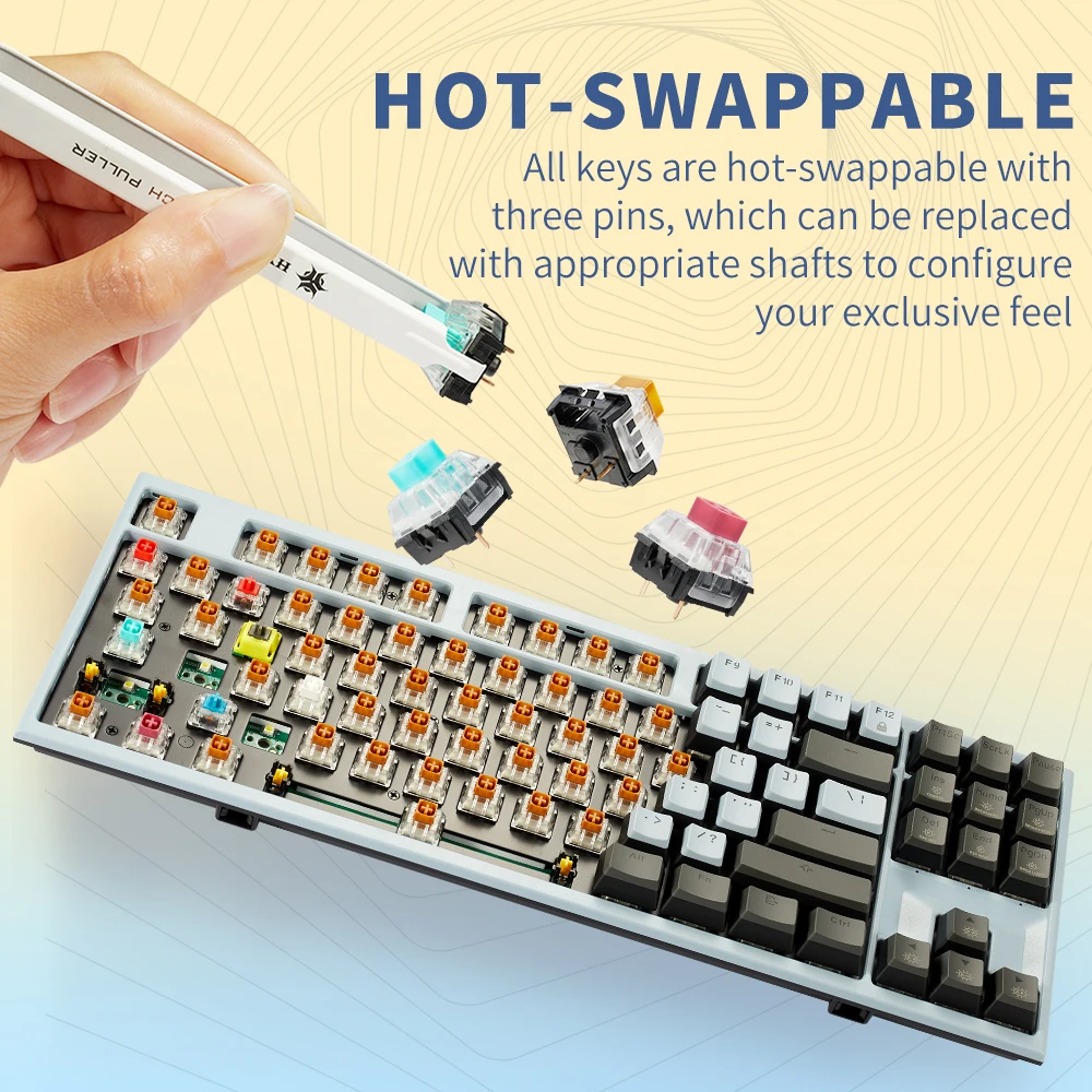 Hexgears X3Pro 2.4G Wireless/B - Retro Gaming Keyboard recension och pris