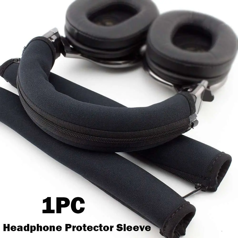 Elastic Headset Earmuff Cover Universal Soft Headphone Headband Pad Earphone Head Beam Cover Headphone