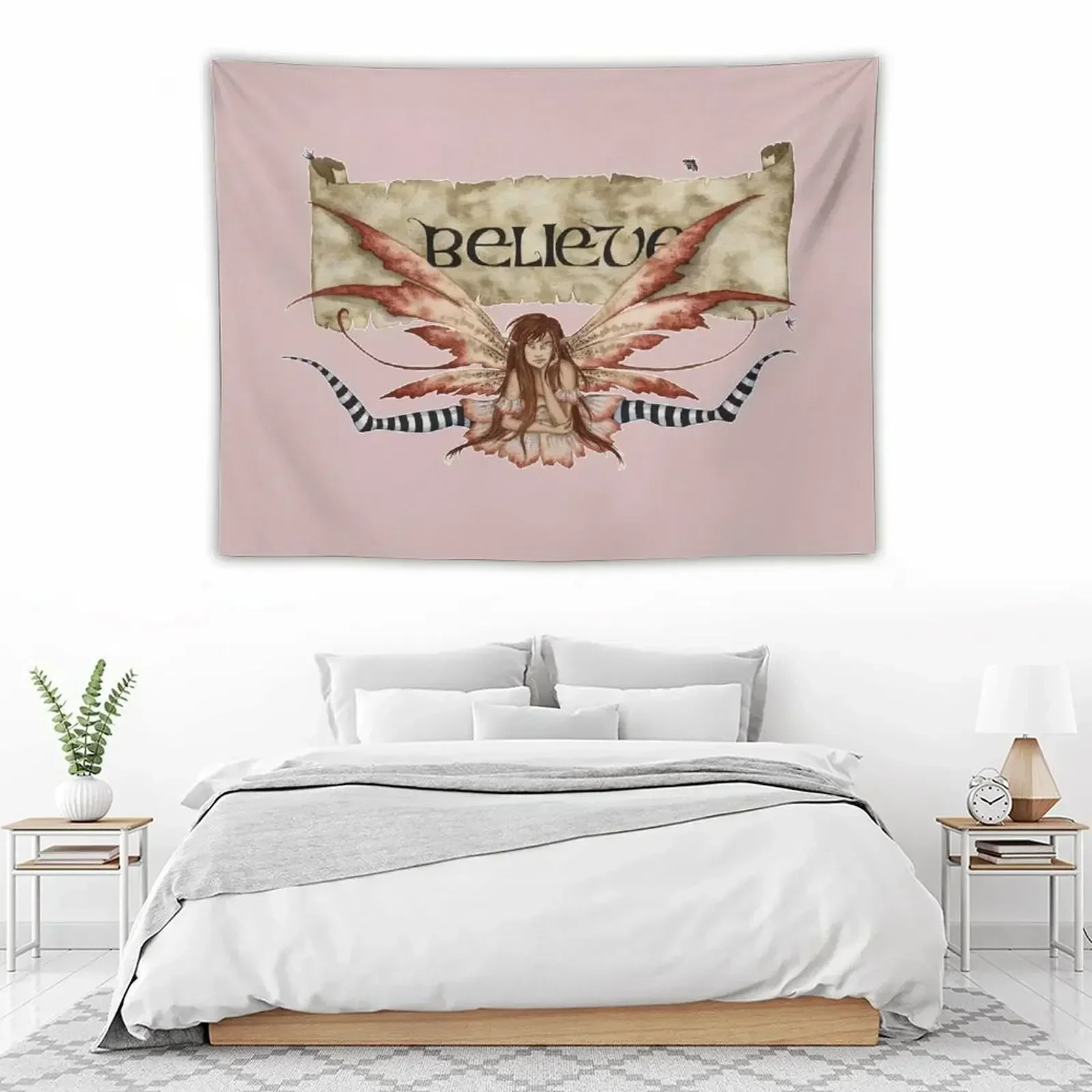 

Believe Tapestry Decor For Room Hanging Wall Tapestry
