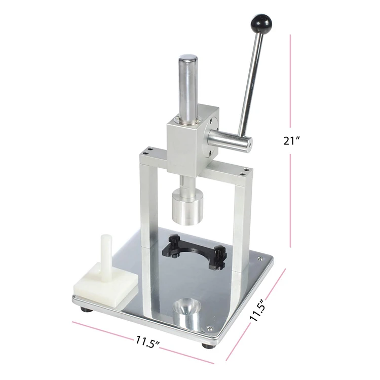 Home Small Spa Bath Bomb Ball Machine DIY Stainless Steel Bath Bomb Press Stainless With 2 Aluminum Molds Bath Bomb Molds