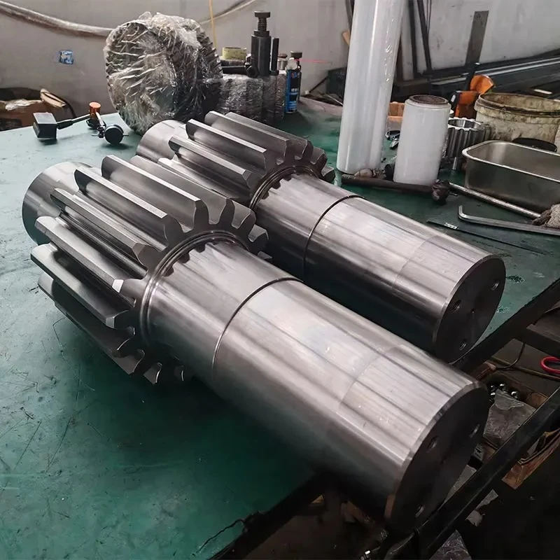 Gear Shaft, High Strength Alloy Steel OEM Shaft for Mining Construction and Marine Equipment Packaging Machinery