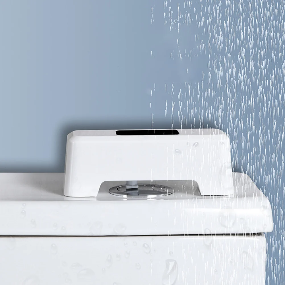 

Rechargeable Automatic Sensor Toilet Flush Accessory Touchless Hands Free Lavatory Flusher Kit for Home Hotel School Use