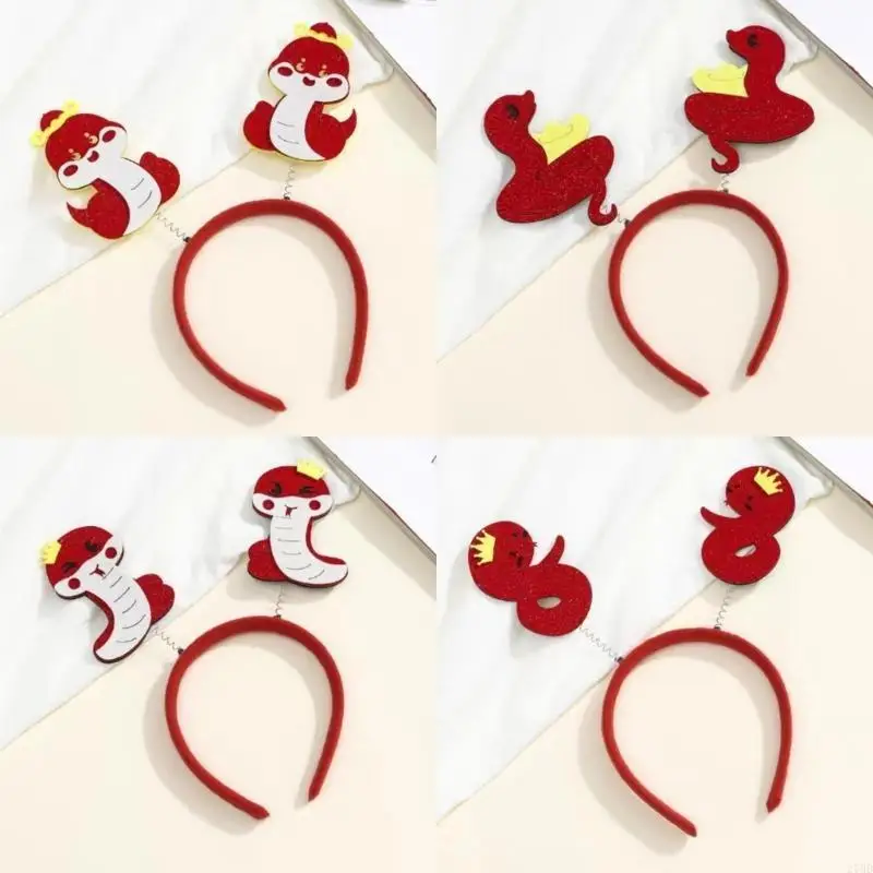 Accesorios cómodos del traje venda serpiente 270D para las celebraciones del año serpiente