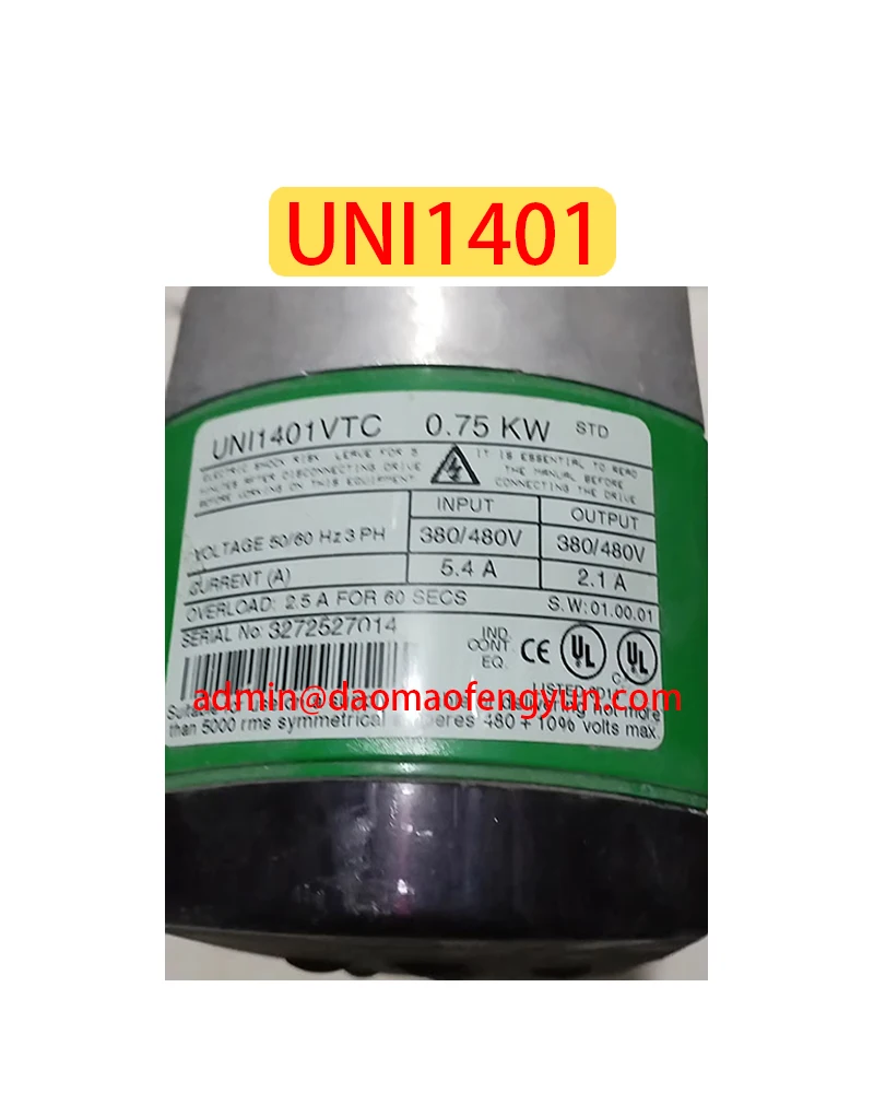 Genuine Original UNI1401 Used Inverters, Drives，CT Drives，Fast shipping