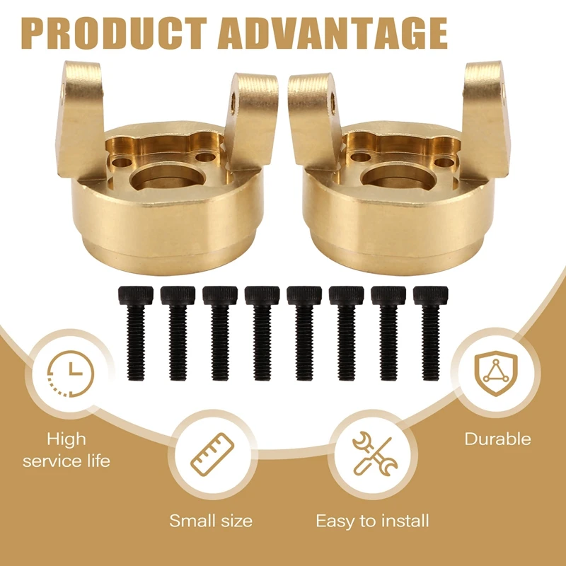 RC Car Upgrade Brass C Seat Kit For MJX H8H 1/10 YK4102 YK4103 YK4104 YK4106 YK4082 YK4083 RC Car Upgrade Part