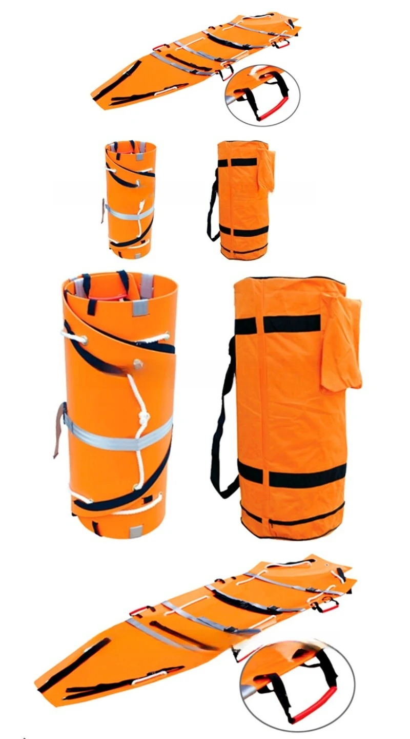 Multifunctional rescue stretcher Roll stretcher can be equipped with sling Helicopter rescue Mine rescue Fire rescue