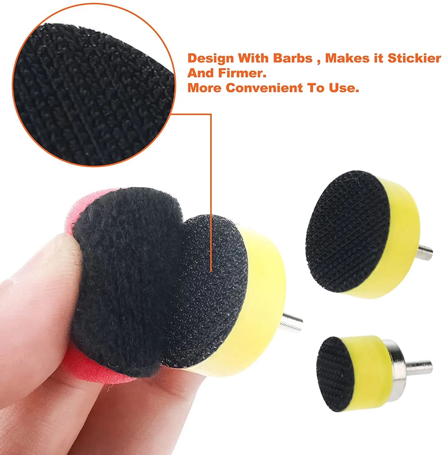 16Pcs Auto Polijsten Pad Spons Polijsten Waxen Schoon Polish Buffer Boor Wiel Automotive Polijstmachine Verwijdert Krassen Auto Reparatie