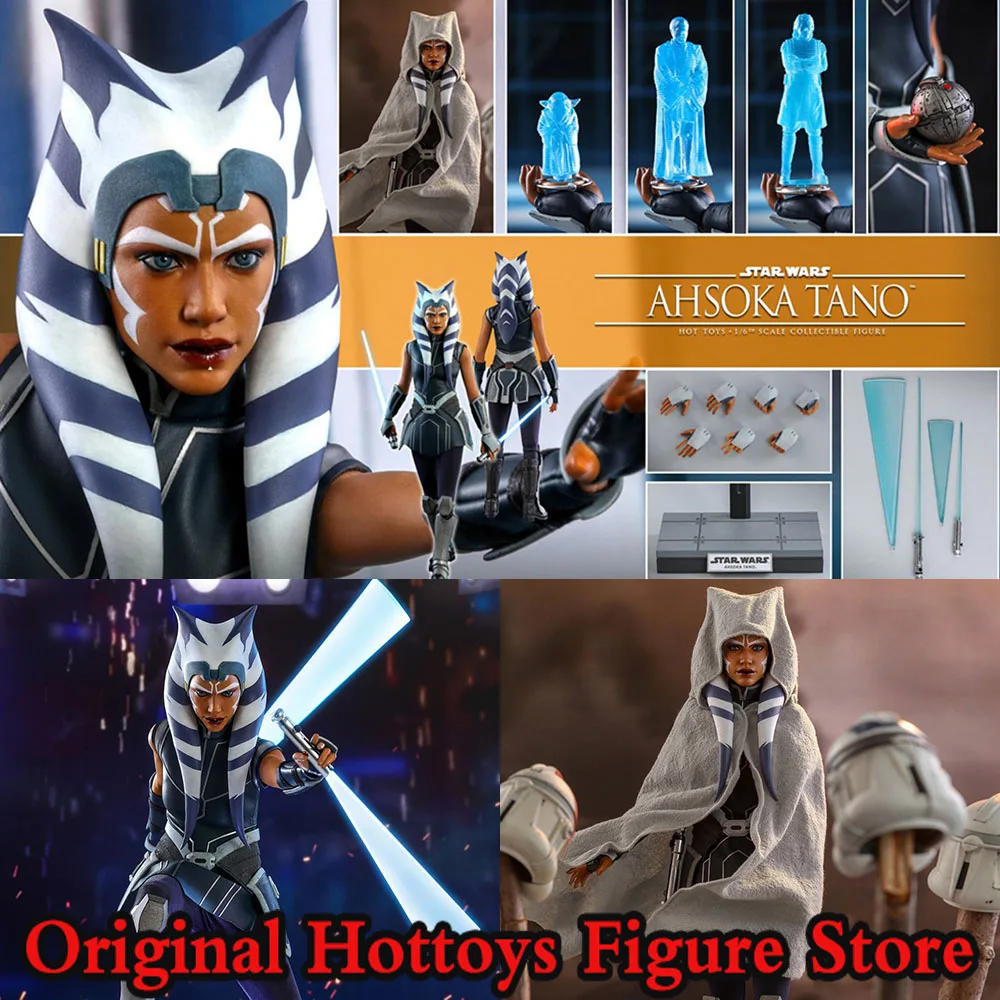 

HOTTOYS HT TMS021 1/6 Scale Female Soldier Star Wars Clone Ahsoka Tano Full Set 12-inch Action Figure Model Gifts Collection