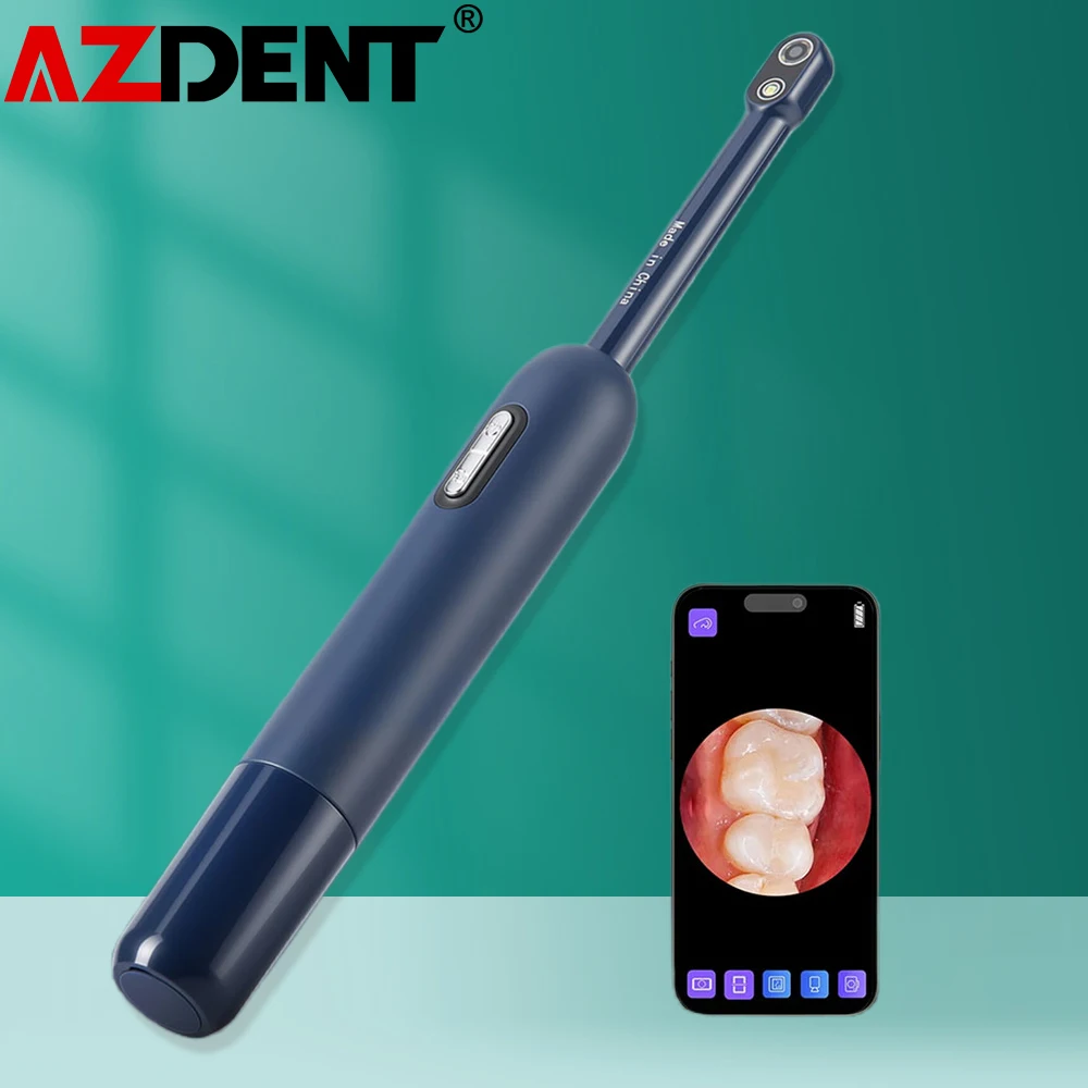 

Azdent Dental Intraoral Camara 7 White Light LED Oral Camera Phones Wireless Visual Wifi Endoscope Lab Equipment Dentistry