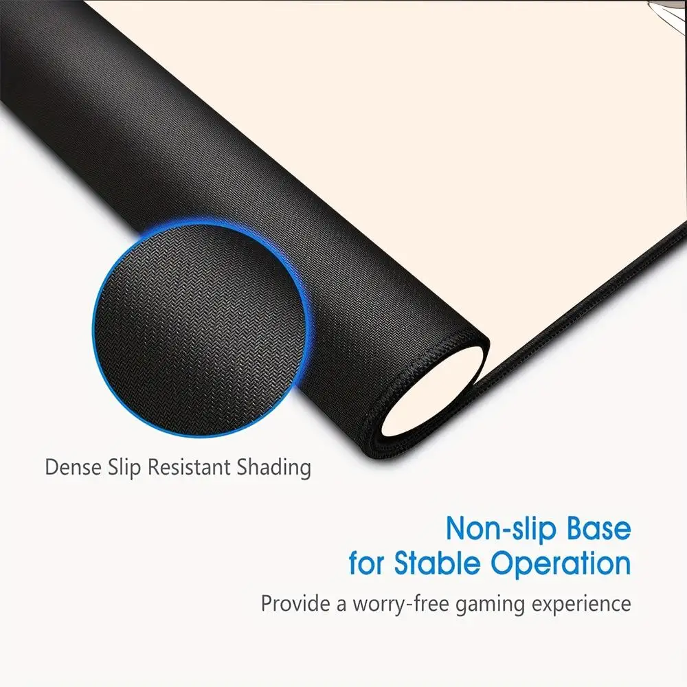 Suave como seda! Grande mouse pad, adequado para jogos de escritório Mouse Pad 1