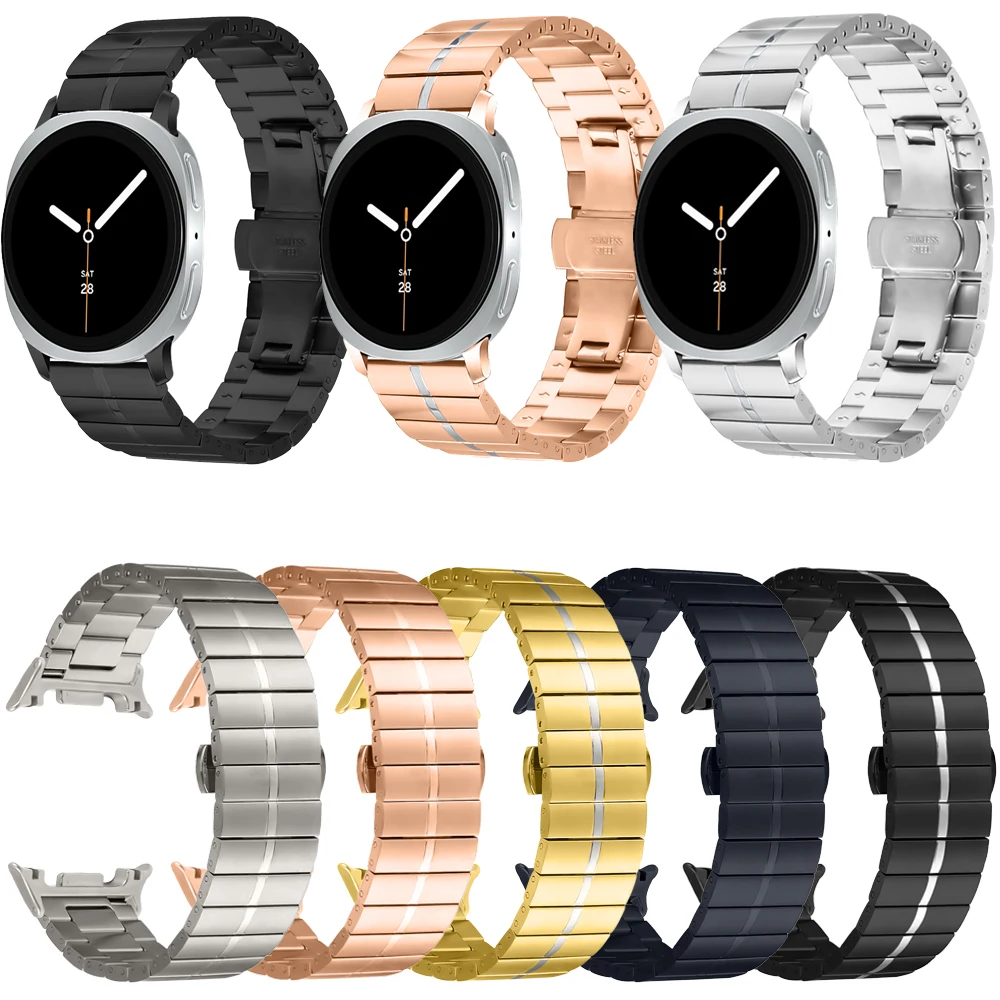 Strap for Samsung Galaxy Watch 8 40mm 44mm Ultra（2025)Wrist Band for GALAXY WATCH 8 Classic 46mm Smartwatch Bracelet Accessorie