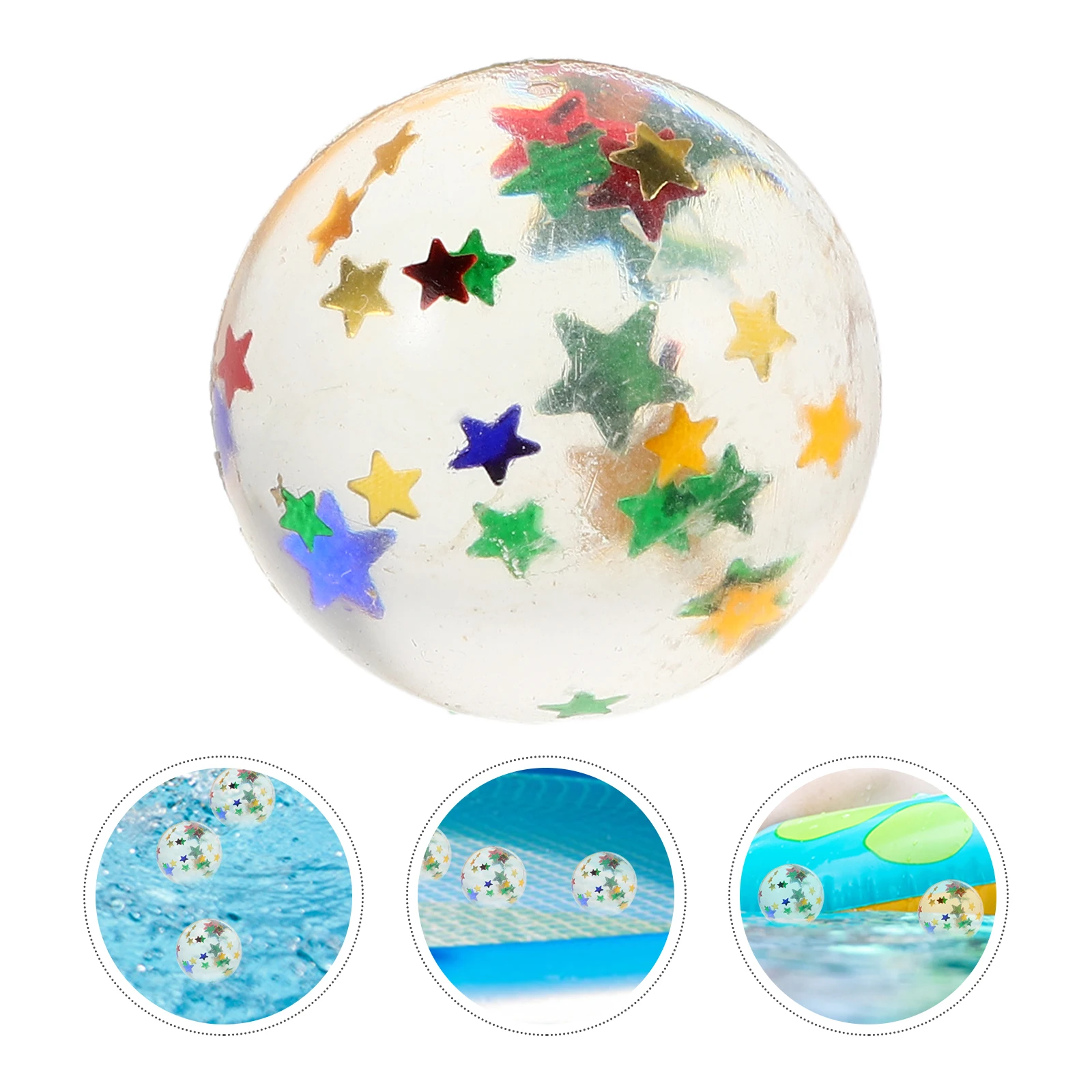 100 pçs bola flutuante de água verão piscina jogos pular bolas flutuante orb brinquedos de borracha criança