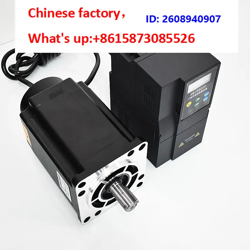 110/130 three-phase stepper motor set with 3922 driver with 485 communication large torque full specification