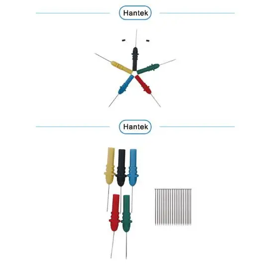 Hantek HT307 Automotive Back Piercing Probe Set, Test Needle Kit for Handheld Oscilloscope Auto Diagnosis