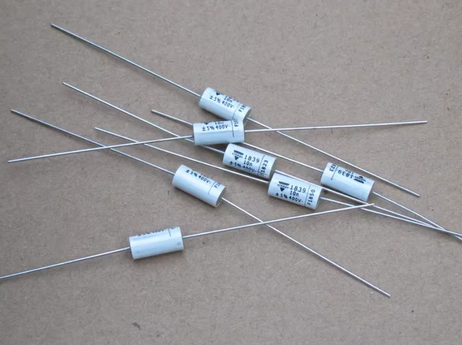 20pcs/lot VISHAY MKP1839 400V 0.01UF MKP1839310404 5.5X11mm Axial thin film capacitors oxygen free copper feet free shipping