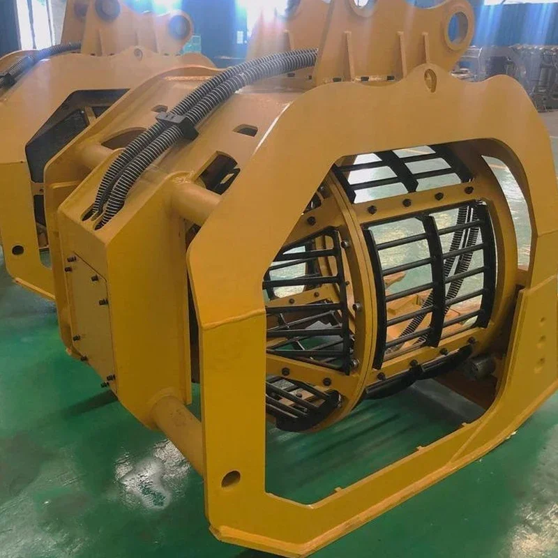 Attachment Rotary Seiving Bucket Excavator  Screen  Mobile Pre-Crushing Soil Screening  30t 50T