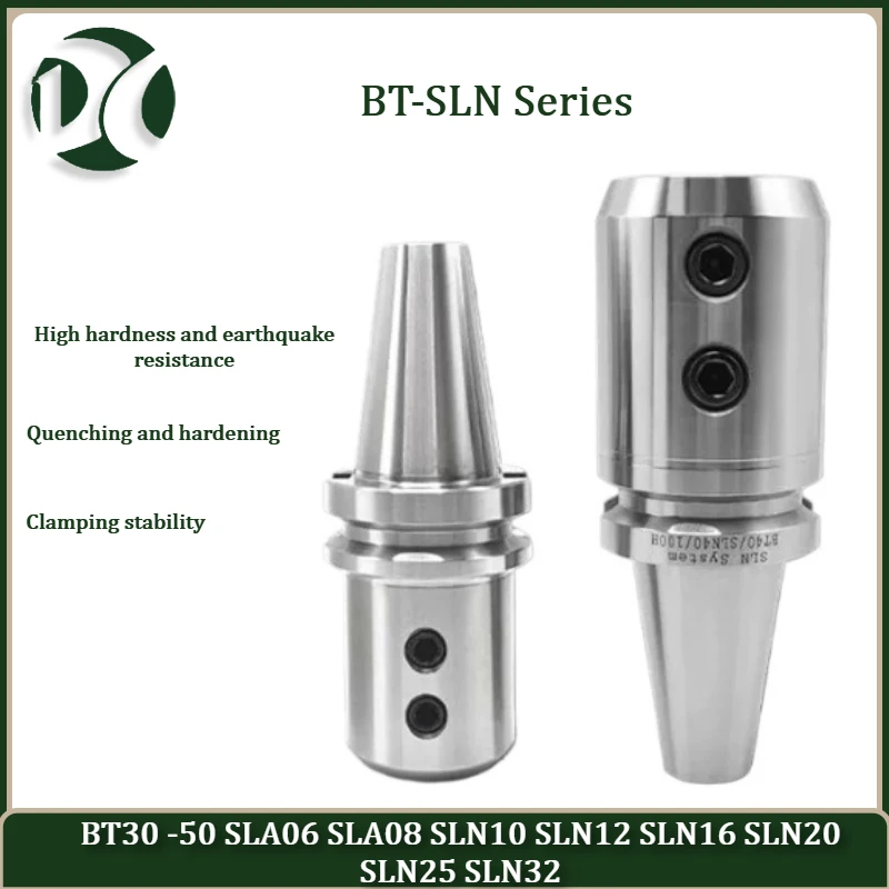 

Высокопрочный набор боковых фиксированных держателей инструмента BT30 BT40 BT50 SLA SLN для обрабатывающих центров с ЧПУ, держатель цангового патрона для U-образных сверл