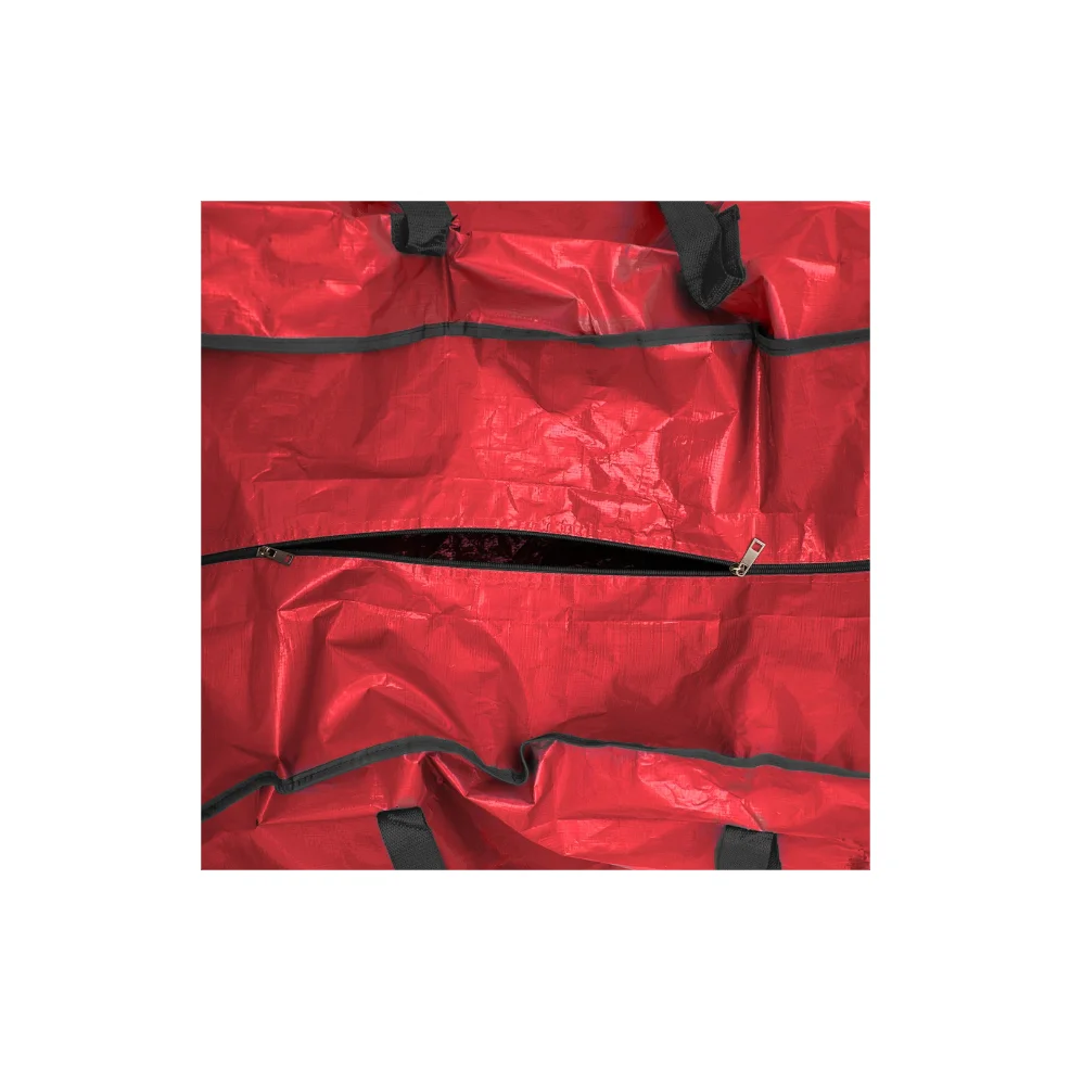 شجرة عيد الميلاد حقيبة تخزين طوي عيد الميلاد الديكور إكليل حقيبة التخزين متعددة الوظائف أكسفورد حقيبة ملابس الصف كيس التخزين #3