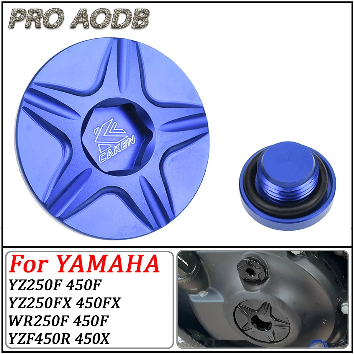 

Motorcycle CNC Engine Oil Plug Timing Plug Set Yamaha YZ250F YZ450F YZ250FX YZ450FX WR250F WR450F 2014-2017 Dirt Bike Parts