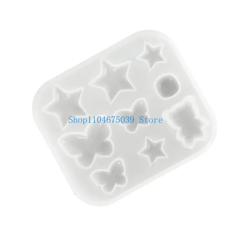 5ASD Craft Supplies أقراط أنيقة فريدة من نوعها مع ملحق محمول لقالب السيليكون متعدد الاستخدامات لمحبي المجوهرات الاستخدام اليومي #3