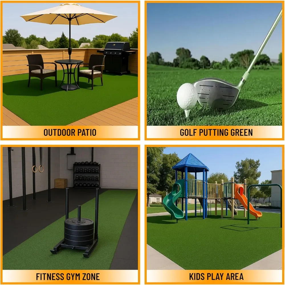 العشب الاصطناعي جولف ضرب حصيرة 3 'x 25' داخلي/خارجي مقاوم للماء العشب الاصطناعي وهمية لوضع ممارسة البيسبول #6