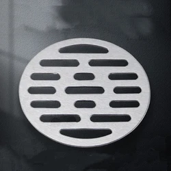 1Pcs Floor Drain Covers Anti-clogging Bathroom Supplies Stainless Steel Round Floor Drain Cover Plate 10/11.2/11.7/12CM