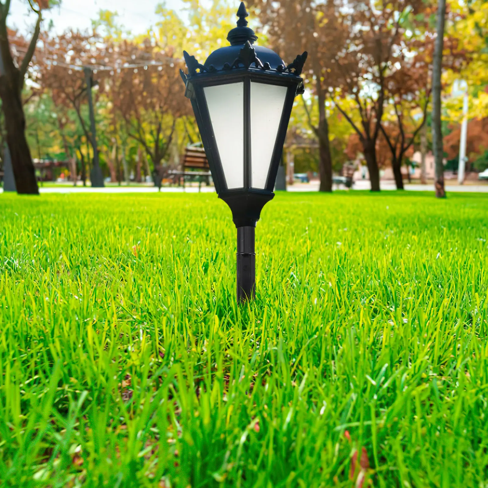 

20Pcs Plastic Ground Spike Rust Resistant Landscape Lighting Spike for Garden Lawn Party Outdoor Decoration Plastic Spikes