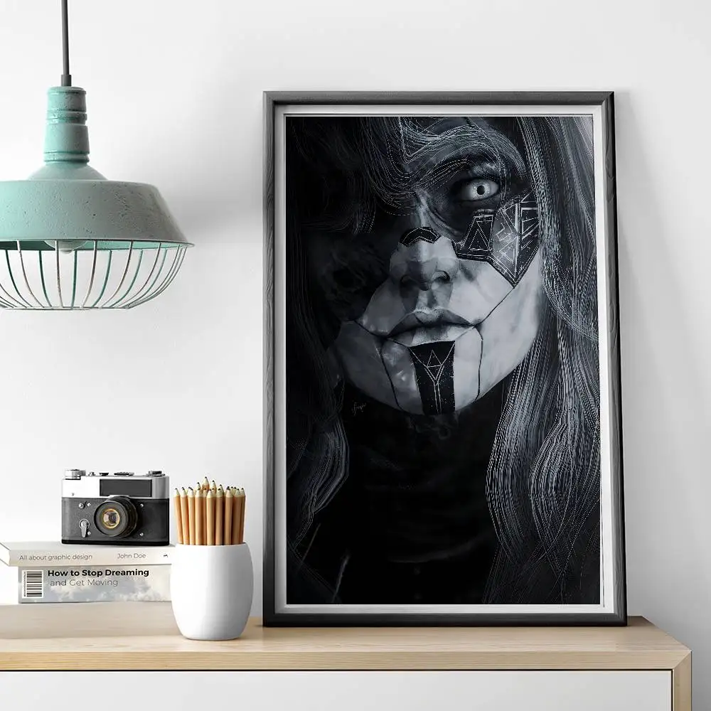 1 قطعة لعبة كلير O-Obscur E-إكسبيديشن 33 ملصق ذاتية اللصق الفن ورق مقاوم للماء ملصق مقهى بار غرفة جدار ديكور