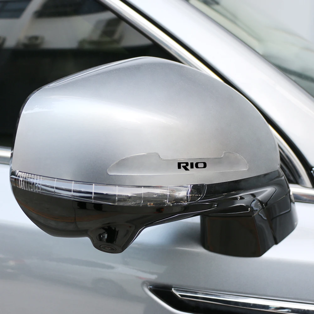 Anti-collision Car Door Rearview Mirror Bumper Auto Protective Strips For Kia Rio 3 4 K2 K3 X-Line Car Exterior Accessories