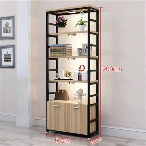 Custom.Cosmetic Display Cabinet Multi-Layer Floor Locker for Maternal Baby Store Supermarket Container Free Combination Display