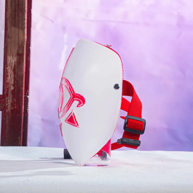 CyThe Legend of Zelda: Tears of the Kingdom Yiga Clan Mask Aksesoris Cosplay Masker Setengah Wajah Masker Pesta Halloween Masker Topeng