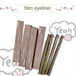 Sweet Mint Fine Tip Vibrant Long-lasting Waterproof Eyeliner Fine Eyeliner Pencil Must-have Flawlessly Makeup Non-smudging