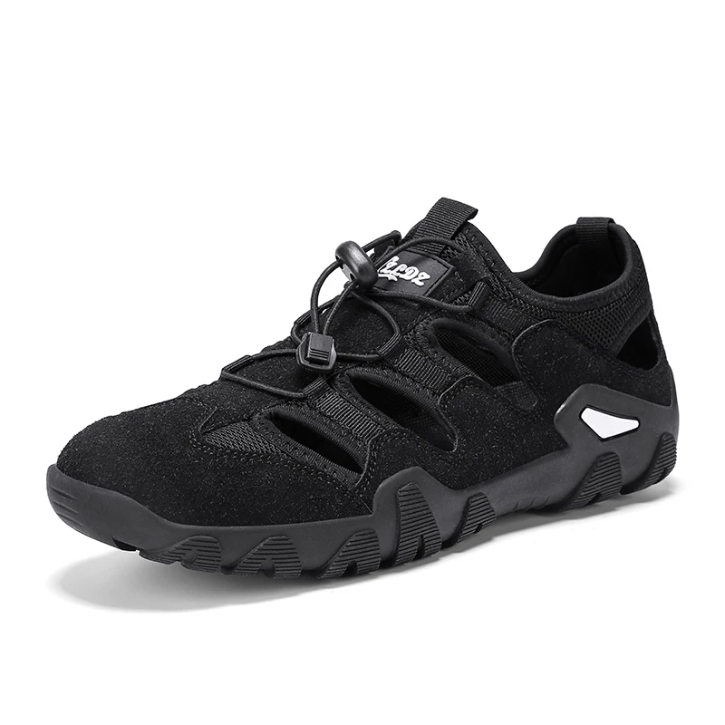 

Men's Baotou beach shoes, men's outdoor anti slip casual shoes, motorcycle men's shoes