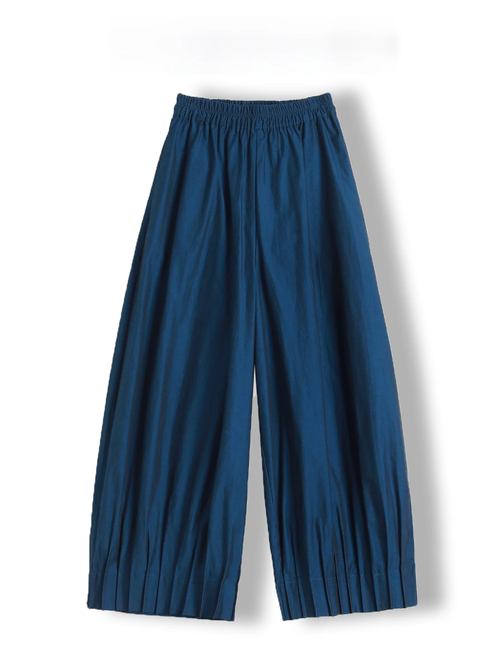 

Retro Loose Cotton Comfortable Casual Pants Women's High Waist Elastic Wide Leg Pants Cool Lazy Leisure Trousers