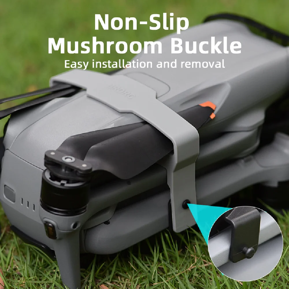 حامل المروحة غطاء للعدسات شفرة تخزين تحديد حزام ل DJI Mavic 3 Pro/Mini 4K/Mini 1/2/SE/2 SE/3 Pro/Air 3/3S الطائرة بدون طيار ACC