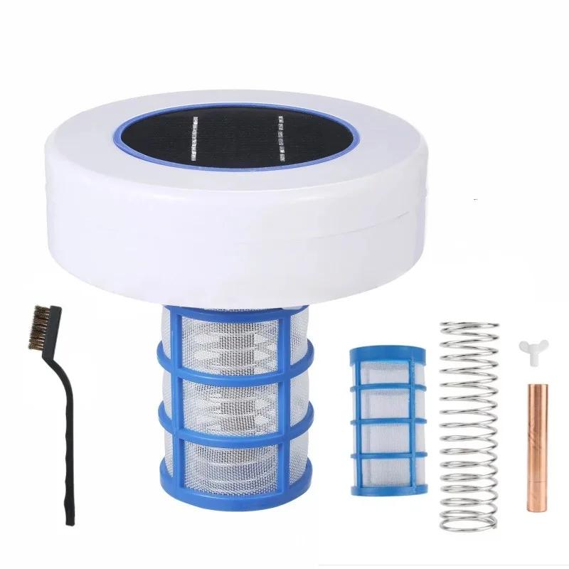 Solar pool ionizer Solar copper silver ion water processor Pool water purifier