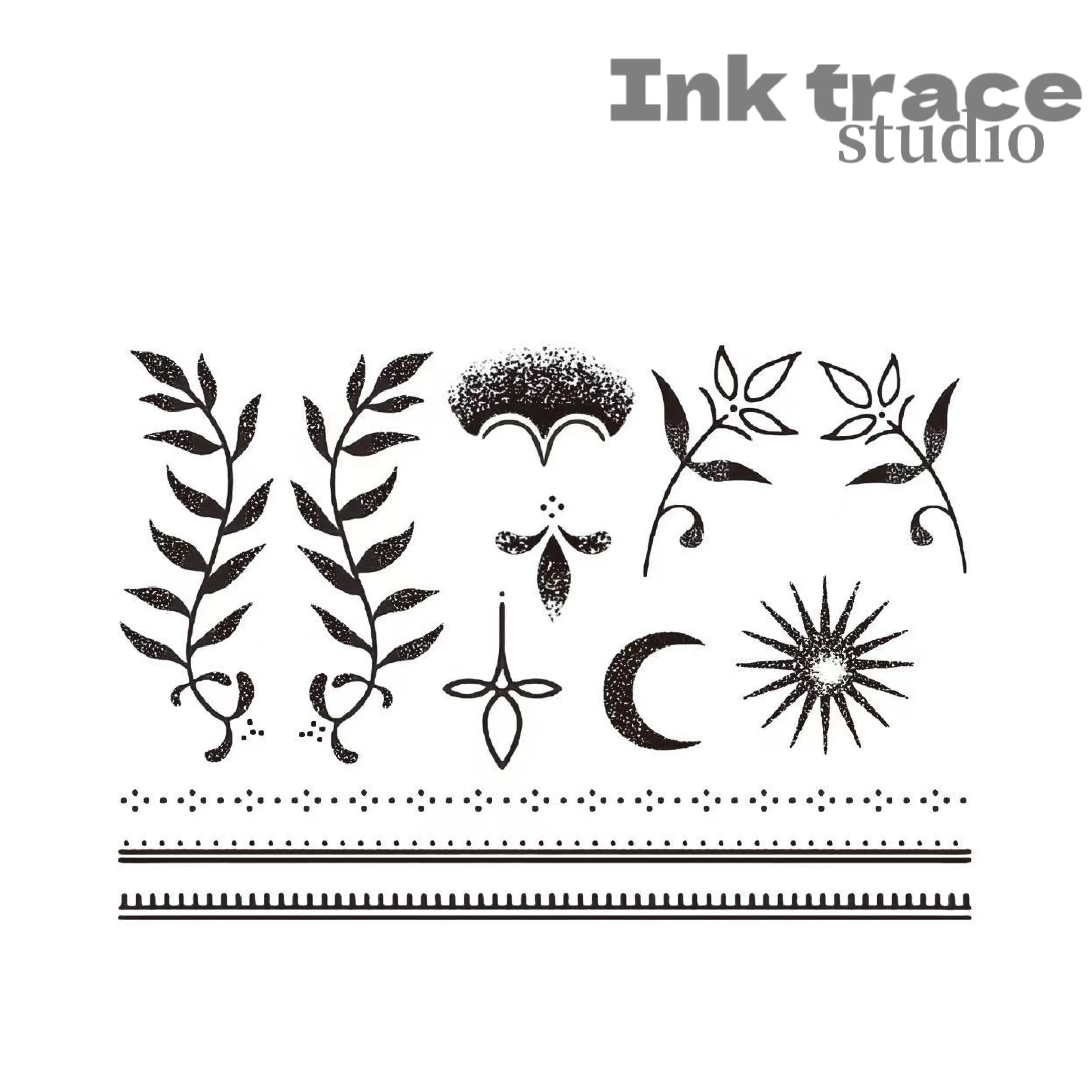 Finger-tip temporary tattoo stickers, waterproof magic tattoos, temporary tattoos that last up to 15 days, semi-permanent tattoo