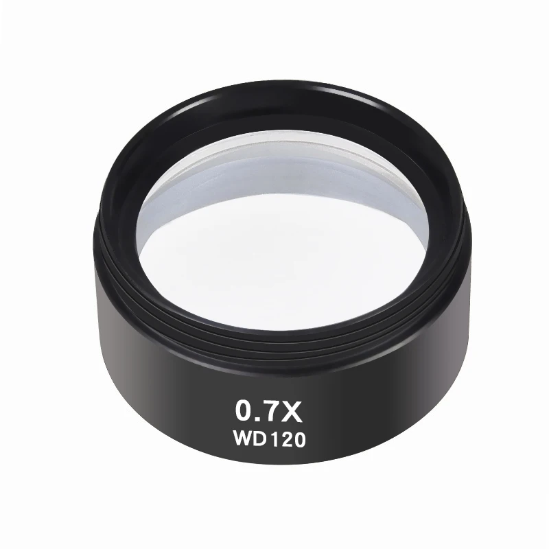 WD165 0,5X WD120 0,7X Trinokular Mikroskop Barlow Objektiv Zoom Stereo Microscopio Kamera Hilfs Objektiv – Detail 7