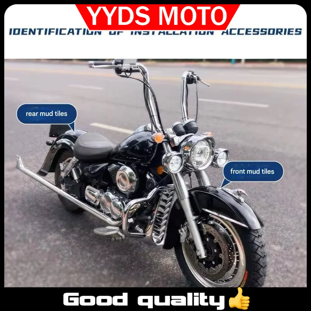 

【Good quality】For Jonway V16 modified Niwa Harley gang taillights, headlights, taillights, license plate holder decoration