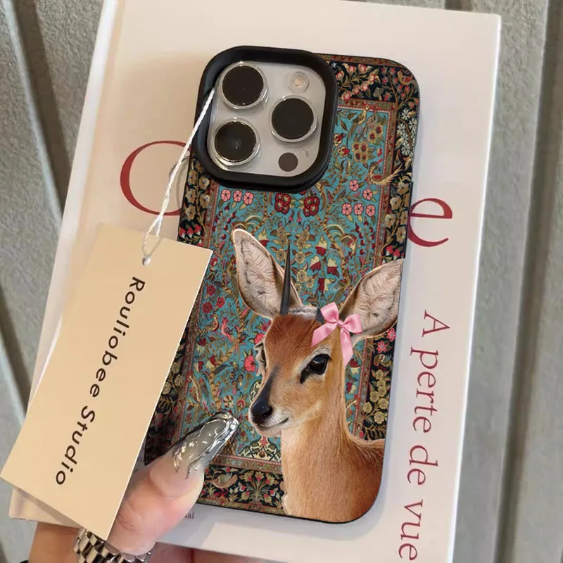 خمر الغزلان Lichee نمط Lichee الجلود نمط جراب هاتف ل ممن لهم A6 A5X A5 A60 A3X A3 A98 A79 A78 A58 A38 A2 A76 برو 4G 5G #4