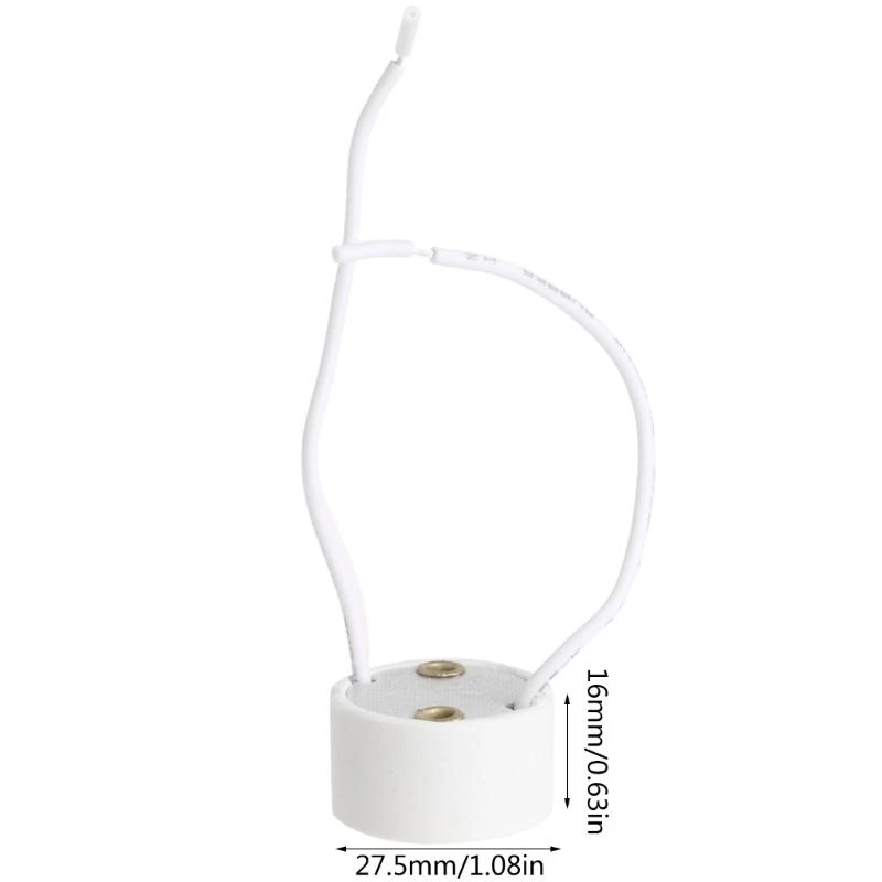 GU10 PORTE LED LED HALOGER LAMDER BASE CONNECTEUR FIL Céramique Meilleur vente