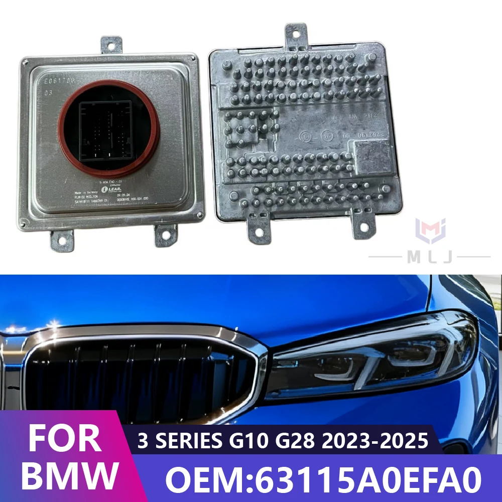 

63115A0EFA0 Модуль «ангельские глазки» для BMW 3 серии G20 G28 2023-2025 Аксессуары Модуль фар Светодиодный модуль управления DRL Версия для ПК