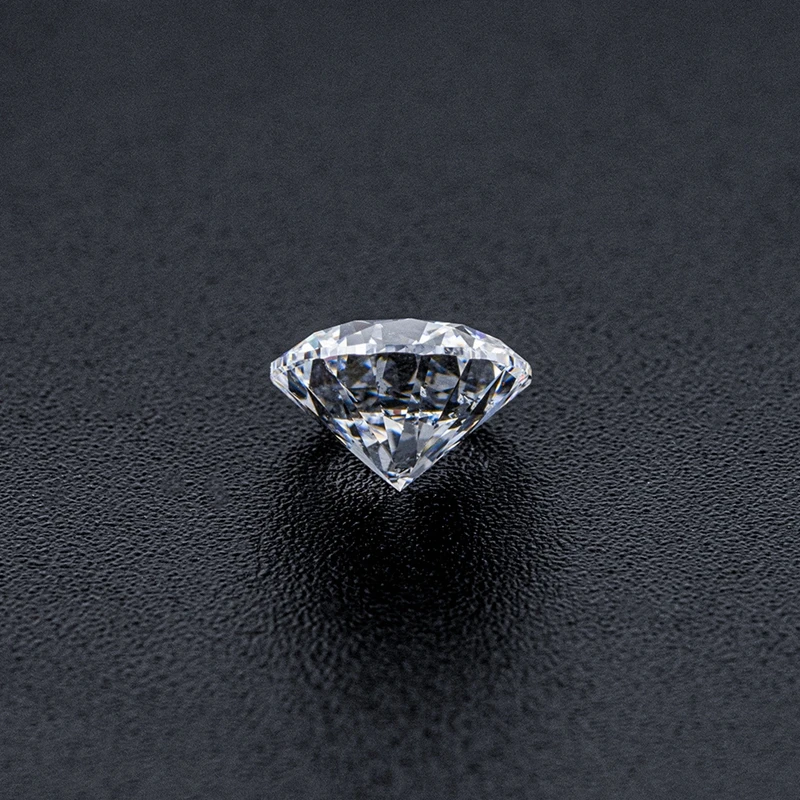 Quality Moissanite Diamond certified 0.5CT 5.0MM D Color VVS1 Round Brilliant Cut Real Moissanite Loose Gemstones With Report