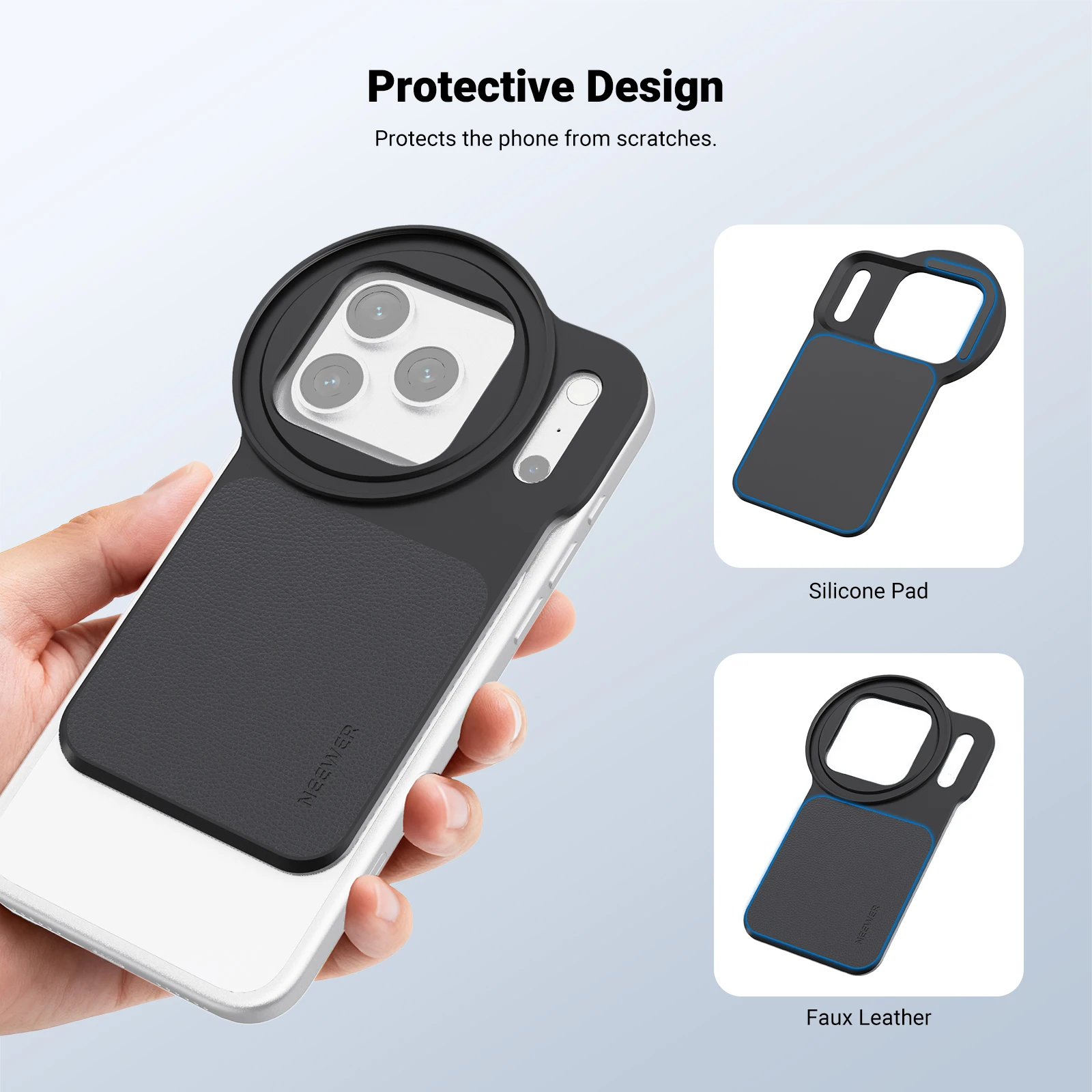 Kit Filtri Magnetici NEEWER 49mm – ND1000, CPL, MCUV Con Anello Adattatore, Vetro HD A 42 Strati, Per Foto Creative E Protezione
