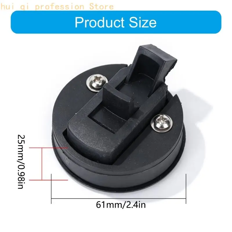 Marine-Inspektionsplatten-Schloss-Set mit bündigem Zuggriff, verschlüsselte Deckzugangsbeschläge aus Nylon, 2er-Pack für – Detail 6