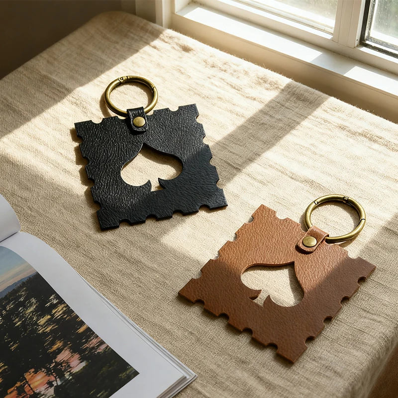 Blackberry Shape PU Leather Key Holder Bag Accessory Keychain Pendant Fashionable Accessory for Keys And Bags