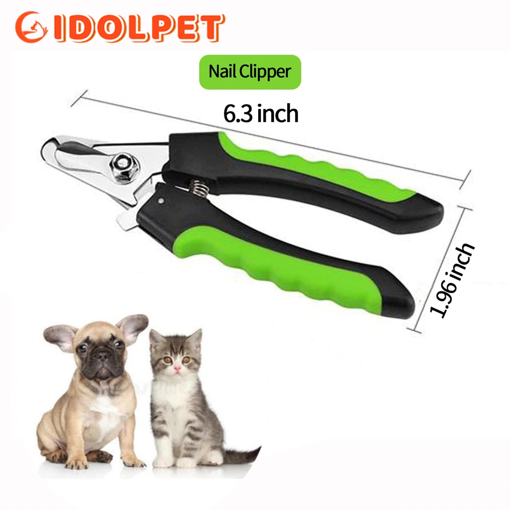 Coupe-ongles pour chien avec protection de sécurité Coupe-ongles pour chien et chat Coupe-ongles pour animaux de compagnie Lames tranchantes adaptées aux chiens de taille moyenne et grande