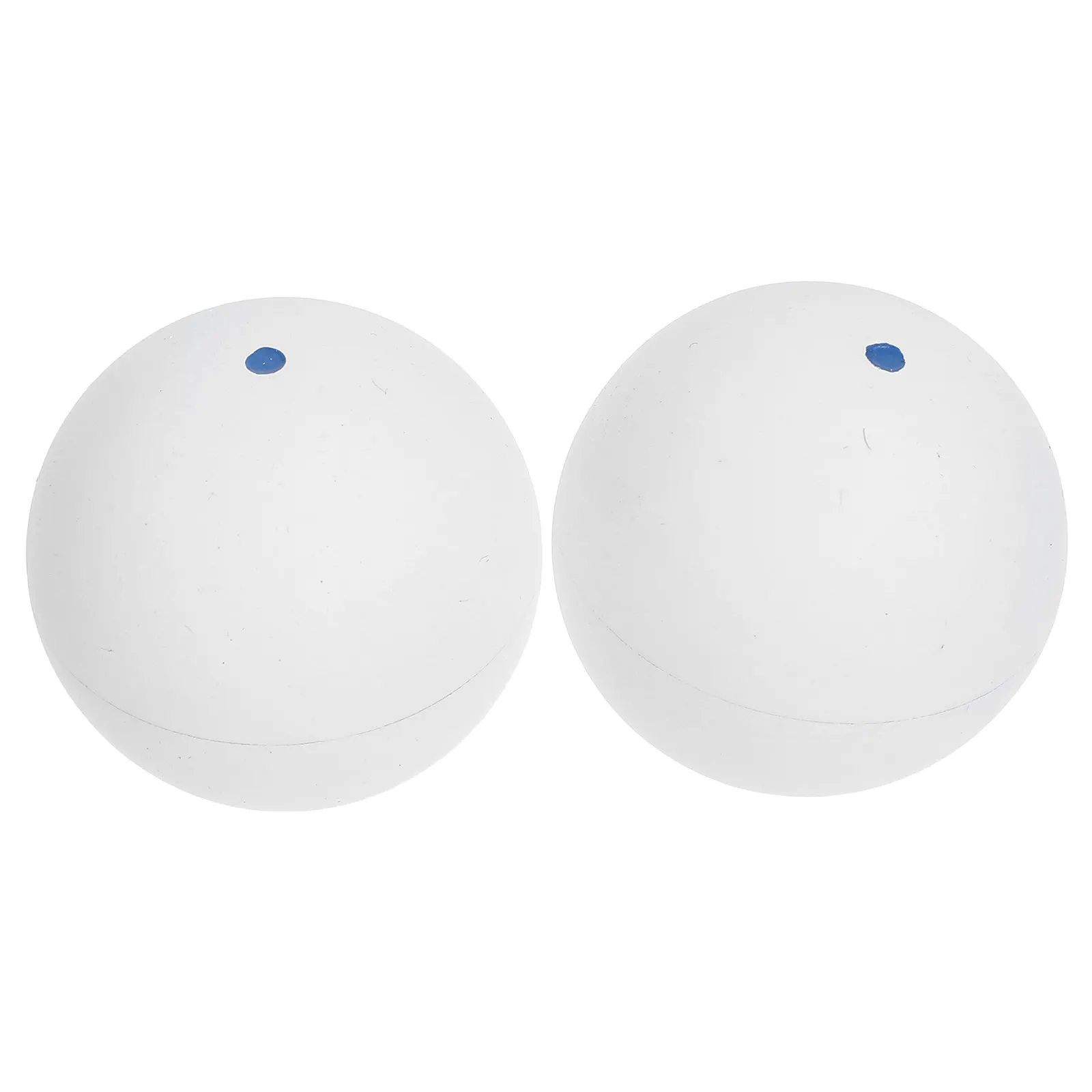 2Pcs Squash Training Ball Rubber Elastic Bounce Ball for Reaction Precision Quick Response Drills Competition Prep Sturdy