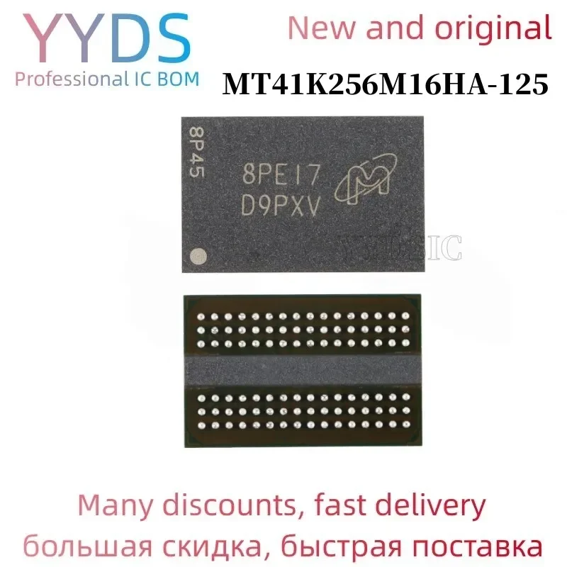 100%  new original D9PZQ  MT41K256M16HA-125 IT:E  MT41K256M16HA-125 IT:E  DDR3  8G memory chip BGA MT41K256M16HA